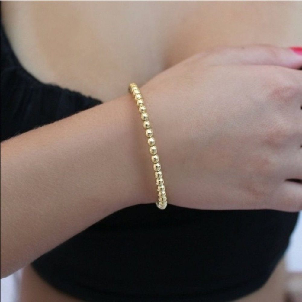 14K Gold plated cuff Bracelet Bangle